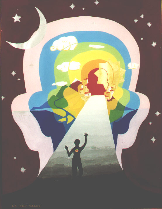 ilustration des "Sept Vallées" de Baha'u'llah